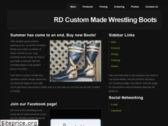 rdwrestlingboots.com