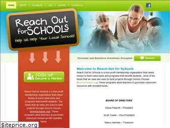 reachoutforschools.org