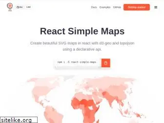 react-simple-maps.io