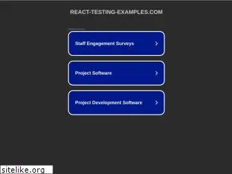 react-testing-examples.com