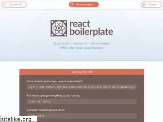 reactboilerplate.com