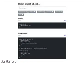 reactcheatsheet.com