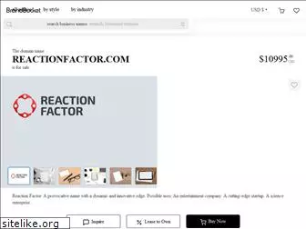 reactionfactor.com