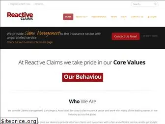 reactiveclaims.com