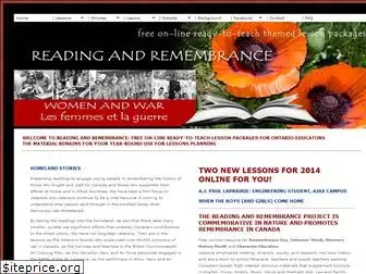 readingandremembrance.ca