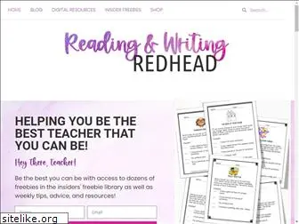 readingandwritingredhead.com