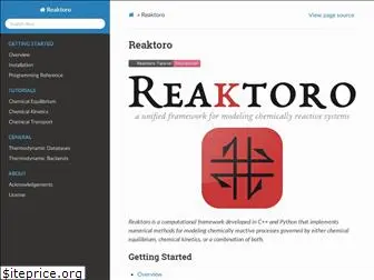 reaktoro.org