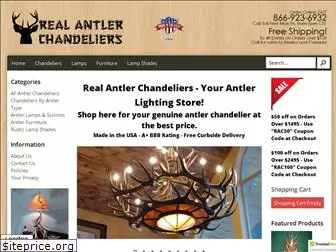 realantlerchandeliers.com