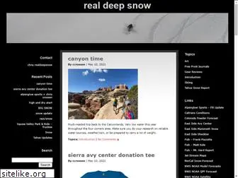 realdeepsnow.com