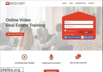 realestatetrainingbydavidknox.com