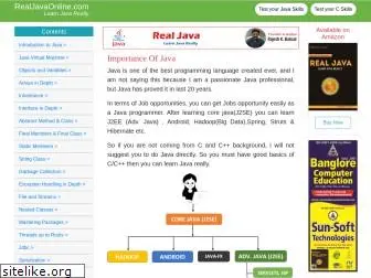 realjavaonline.com