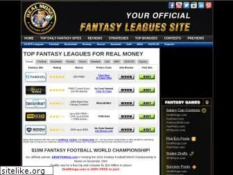 realmoneyfantasyleagues.com