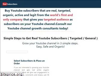 realsubscribers.com