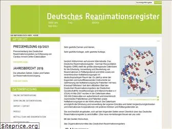 reanimationsregister.de