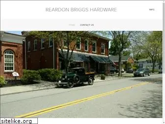 reardonbriggshardware.com