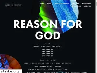 reasoningforgod.com