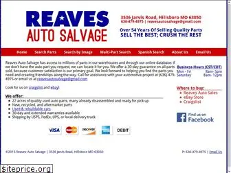 reavesautosalvage.com