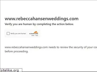 rebeccahansenweddings.com