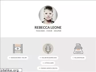 rebeccaleone.com