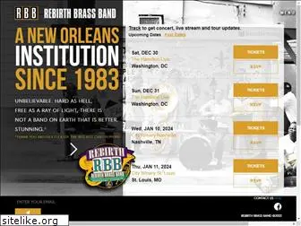 rebirthbrassband.com