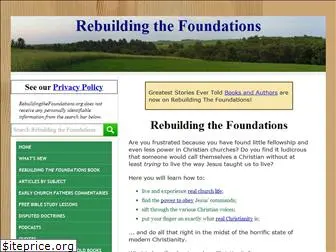 rebuildingthefoundations.org