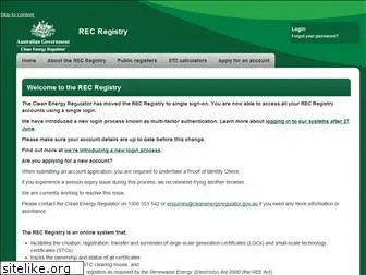 rec-registry.gov.au