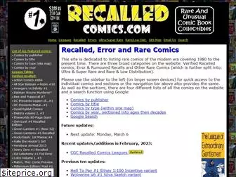 recalledcomics.com