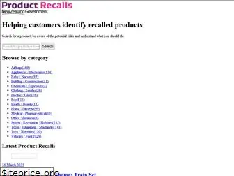 recalls.govt.nz