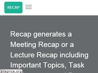 recap.io