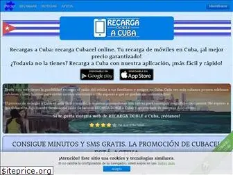 recargadobleacuba.com