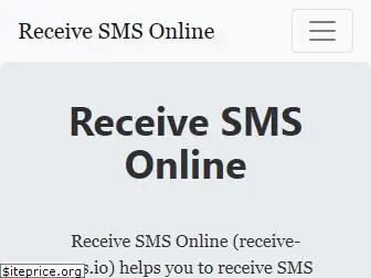 www.receive-sms.io website price