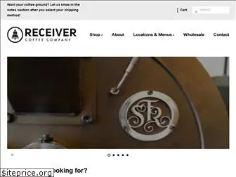 receivercoffee.com