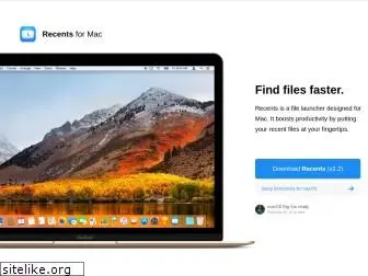 recentsapp.com