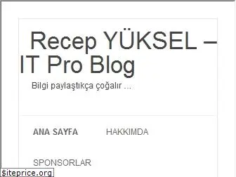 www.recepyuksel.net