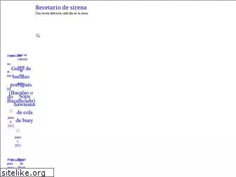 recetariodesirena.com
