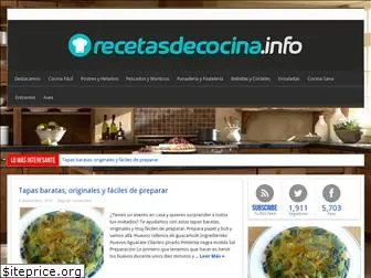 recetasdecocina.info