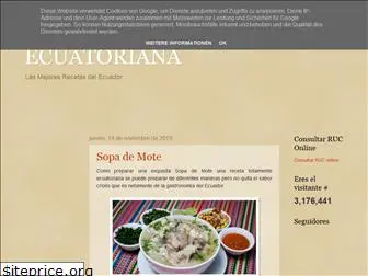 recetasdecocinaecuatoriana.blogspot.com