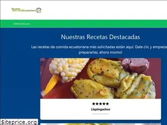 recetasdecomidaecuatoriana.com
