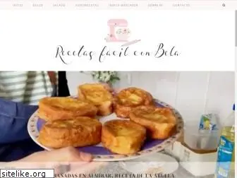 recetasfacilconbela.com