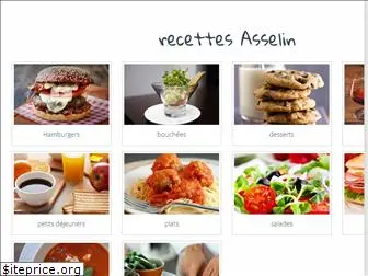 recettes-asselin.com