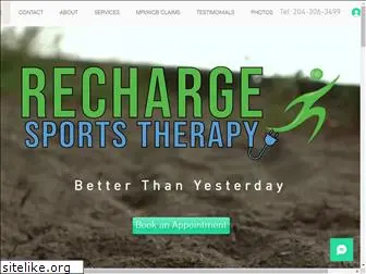 rechargesportstherapy.com