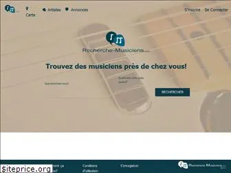 recherche-musiciens.com