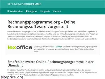 rechnungsprogramme.org