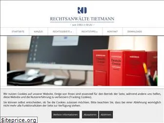 rechtsanwaelte-tietmann.de