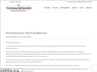 rechtsanwalt-boehmer.de