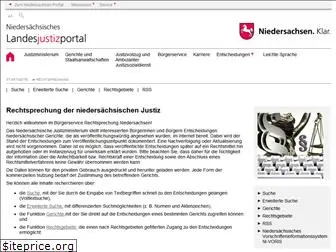 www.rechtsprechung.niedersachsen.de