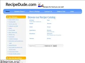 recipedude.com