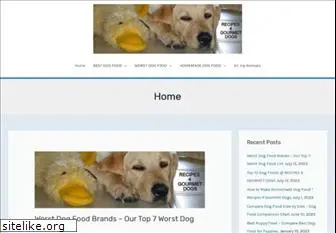 recipes4gourmetdogs.com