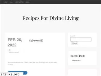 recipesfordivineliving.com