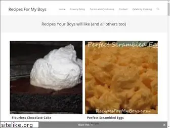 recipesformyboys.com